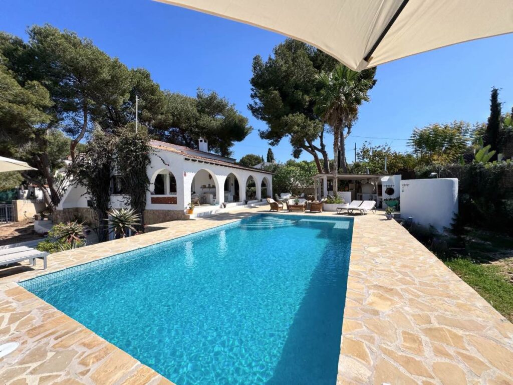 Espacio de entrenamiento en la costa española