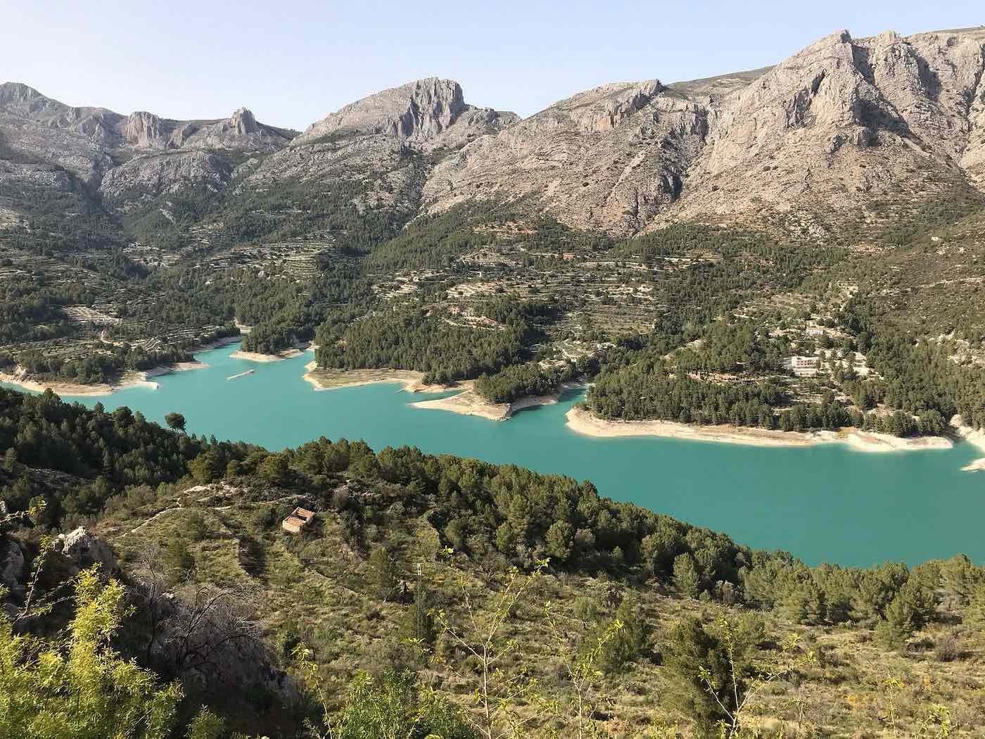 guadalest Fietsroute